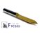 Fresa v-carving 1 corte reto (Flat) 3,175mm (1/8") - Metal duro c/TiN - Imagem 1