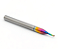 Fresa de 1 corte helicoidal - 1mm - Metal duro c/ DLC - Imagem 1