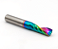 Fresa de 1 corte helicoidal - 8mm - Metal duro c/ DLC - Imagem 2