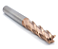 Fresa de 4 cortes helicoidais - 12mm - Metal duro c/ NANO - HRC55 - Imagem 2