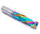 Fresa up&down 2 cortes helicoidais 8,0mm - Metal duro c/ DLC - Imagem 1