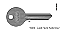 Chave Yale 1004 Gold ( Unidade ) - Imagem 1
