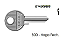 Chave Yale 800 Haga ( Unidade ) - Imagem 1