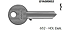 Chave Yale 652 HDL ( Unidade ) - Imagem 1