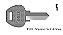 Chave Yale 1169 Soprano ( Unidade ) - Imagem 1
