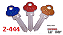 Chave Yale Z-444 Pado ( Gold 179 ) Unidade - Imagem 1