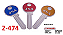 Chave Yale Z-474 Imab ( Gold 721 ) Unitario - Imagem 1