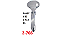 Chave Tetra Z-766 Stam ( Gold 667 ) Unitario - Imagem 1