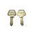Chave Yale AUC5 Arouca ( Gold 817 ) Unidade - Imagem 1