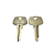 Chave Yale BRA6R Brasil ( Gold 512 ) Unidade - Imagem 1