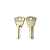 Chave Yale PZ6 Papaiz ( Gold 142 ) Unidade - Imagem 1