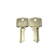 Chave Yale PZ7 Papaiz ( Gold 428 ) Unidade - Imagem 1