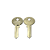 Chave Yale Sam1 Stam ( Gold 544 ) Unidade - Imagem 1