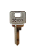 Chave Yale SAM3R Stam ( Gold 302 ) Unidade - Imagem 1