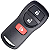 Controle Nissan Tidda Sentra 3 Botões - Imagem 2
