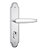 Fechadura Externa Porta De Aluminio 803/33 Inox Stam - Imagem 1