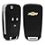 Chave Canivete Chevrolet 3 Botões (Completa) Cobalt,Cruze, Onix - Imagem 1