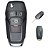 Chave Canivete Ford Ka Novo 4 Botões completa 315 Mhz - Imagem 1