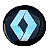 Logo Resinado Renault Redondo 14Mm - Imagem 1
