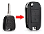 Chave Canivete Adaptação Controle Original Peugeot 206 207 - Imagem 1