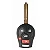 Chave telecomando Nissan March Tidda Versa 4 Botões - Imagem 3