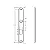 Fechadura Stam Externa 20MM 601/03 ESP Inox Cromado - Imagem 5