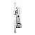 Fechadura Stam Externa 20MM 601/03 ESP Inox Cromado - Imagem 2