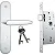 Fechadura Interna Stam 814/33 Inox Cromado Cor Cinza - Imagem 2