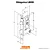Fechadura Externa 1800/21 Tetra Espelho Inox Stam - Imagem 3