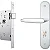 Fechadura 824/33 Porta De Banheiro Inox Stam - Imagem 2