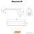Fechadura Stam Inox 803/39 Cor Cromado - Imagem 2