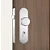 Fechadura Maçaneta Fixa 55mm Stam 1601/08 Esp Inox Externa Cor Cromada - Imagem 2