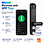 FECHADURA DIGITAL INTELIGENTE TUYA WI-FI COM BIOMETRIA, APP, CARTÃO, SENHA E CHAVE - Imagem 4