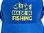Boné Classic Edition Made in Fishing ® - Original - Azul/Verde Fluor - Imagem 2