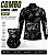 Kit Camisa + Buff/Bandana UV (Traíra All Black) - Imagem 1