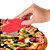 Cortador E Fatiador De Pizza Em Forma De Mão - Vermelho - Imagem 3