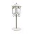 Castiçal Candelabro De Metal Porta Velas - Decoração - Imagem 7