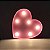 Luminária Led Coração Rosa Abajur - Decoração - Imagem 2