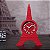 Relógio De Mesa Despertador Torre Eiffel - Vermelho - Imagem 4