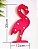 Luminária de Mesa Flamingo Led P/Decoração Rosa Pink - Imagem 3