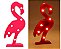 Luminária de Mesa Flamingo Led P/Decoração Rosa Pink - Imagem 5