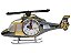 Relógio de Mesa Despertador Helicóptero - Imagem 3
