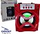 Caixa De Som Bluetooth Portátil Rádio Fm Micro Sd - Vermelho - Imagem 2