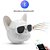 Caixa De Som Bluetooth Bulldog Francês Cachorro Portátil 8w Branca - FRETE GRÁTIS - Imagem 1