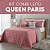 Kit Cobre Leito Dupla Face Paris Queen 08 Peças Original - Imagem 1
