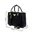 Bolsa Feminina Média Shopbag Bordada Linea - Imagem 2