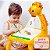 Brinquedo Girafa Projetora de Figuras Mesa De Desenho Infantil Com Canetinhas - Imagem 5