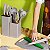 Kit 19 Peças Jogo de Utensílios Para Cozinha em Silicone Com Cabo de Madeira Completo - Imagem 8