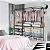 Arara Cabideiro Closet Roupas Sapateira Cabides Triplo - Imagem 2