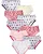 10 Calcinha Infantil Algodão Tradicional Menina Atacado - Imagem 1
